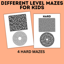 Load image into Gallery viewer, Mazes for Kids for all levels | 23 Mazes
