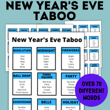 Load image into Gallery viewer, New Year&#39;s Eve Game for Kids | Classroom Game | Party Game | Family Game
