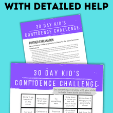 Load image into Gallery viewer, 30 Day Kid&#39;s Confidence Challenge
