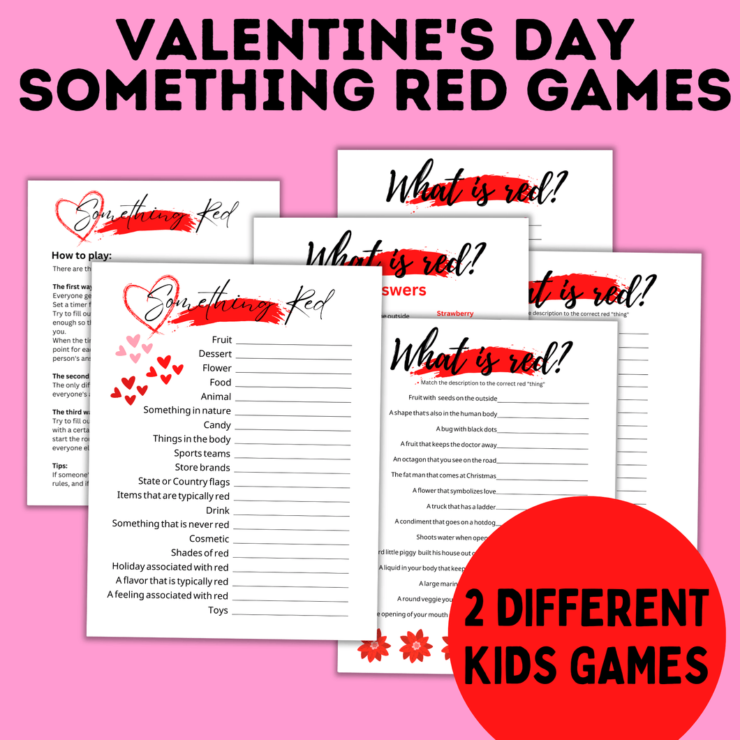 Valentine's Day Games for Kids
