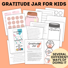 Load image into Gallery viewer, Gratitude Jar for Kids | Thankful Jar | Gratitude Activities
