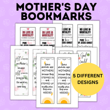 Load image into Gallery viewer, Meaningful Mother&#39;s Day Bookmarks | Gifts for Mom | Mother&#39;s Day Card
