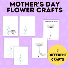 Load image into Gallery viewer, Mother&#39;s Day Flower Craft for Kids | Mother&#39;s Day Craft | Mother&#39;s Day Gift
