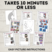 Load image into Gallery viewer, Quick Crafts for Kids | 21 Easy Crafts for Kids with No Mess
