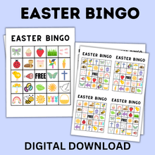 Load image into Gallery viewer, Easter Bingo | Easter Games | Easter Activity for Kids | Kids Bingo | Classroom Game | Kids Games
