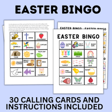 Load image into Gallery viewer, Easter Bingo | Easter Games | Easter Activity for Kids | Kids Bingo | Classroom Game | Kids Games
