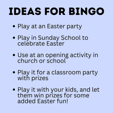 Load image into Gallery viewer, Easter Bingo | Easter Games | Easter Activity for Kids | Kids Bingo | Classroom Game | Kids Games
