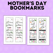 Load image into Gallery viewer, Meaningful Mother&#39;s Day Bookmarks | Gifts for Mom | Mother&#39;s Day Card
