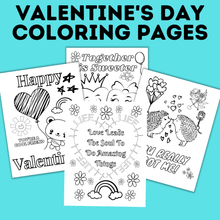 Load image into Gallery viewer, Valentine&#39;s Day Coloring Pages
