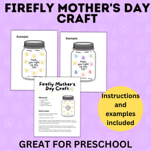 Load image into Gallery viewer, Firefly Craft | Mother&#39;s Day Craft
