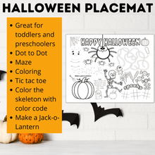 Load image into Gallery viewer, Halloween Activity Page for Toddlers and Kids
