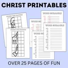 Load image into Gallery viewer, Sunday School Activity Fun Pack | Sunday School Printables | Church Activities
