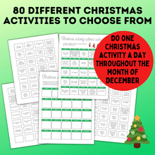 Load image into Gallery viewer, Kid&#39;s Christmas Activity Advent Calendar | Christmas Calendar | Christmas Activities and Bucket List
