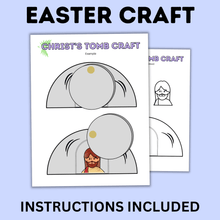 Load image into Gallery viewer, Easter Craft Template | Kids Crafts | Resurrection Crafts
