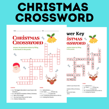 Load image into Gallery viewer, Christmas Crossword | Christmas Games
