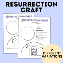 Load image into Gallery viewer, Easter Craft Template | Kids Crafts | Resurrection Crafts
