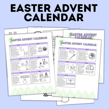 Load image into Gallery viewer, Easter Story Activity | Easter Crafts | Easter Lesson | Easter Advent Calendar
