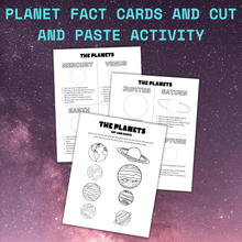 Load image into Gallery viewer, Solar System Worksheets and Coloring Pages | Space Activity Sheets
