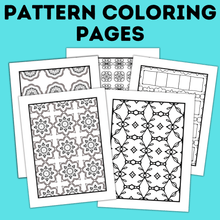 Load image into Gallery viewer, Pattern Coloring Pages | Mandala Coloring Pages | Geometric Coloring Pages
