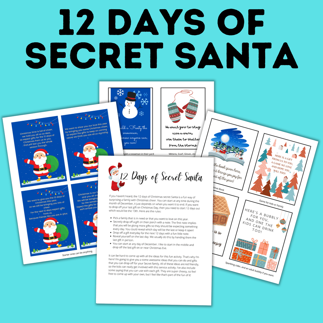 12 Days of Secret Santa