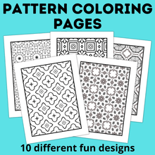 Load image into Gallery viewer, Pattern Coloring Pages | Mandala Coloring Pages | Geometric Coloring Pages
