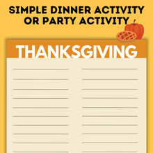 Load image into Gallery viewer, Thanksgiving Mega Activity and Game Bundle
