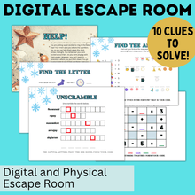 Load image into Gallery viewer, New Year&#39;s Eve Escape Room for Kids | New Year&#39;s Eve Game for Kids
