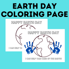 Load image into Gallery viewer, Earth Day Coloring Pages for Kids
