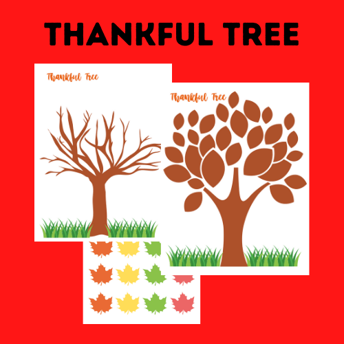 Thankful Tree | Thanksgiving Thankful Tree