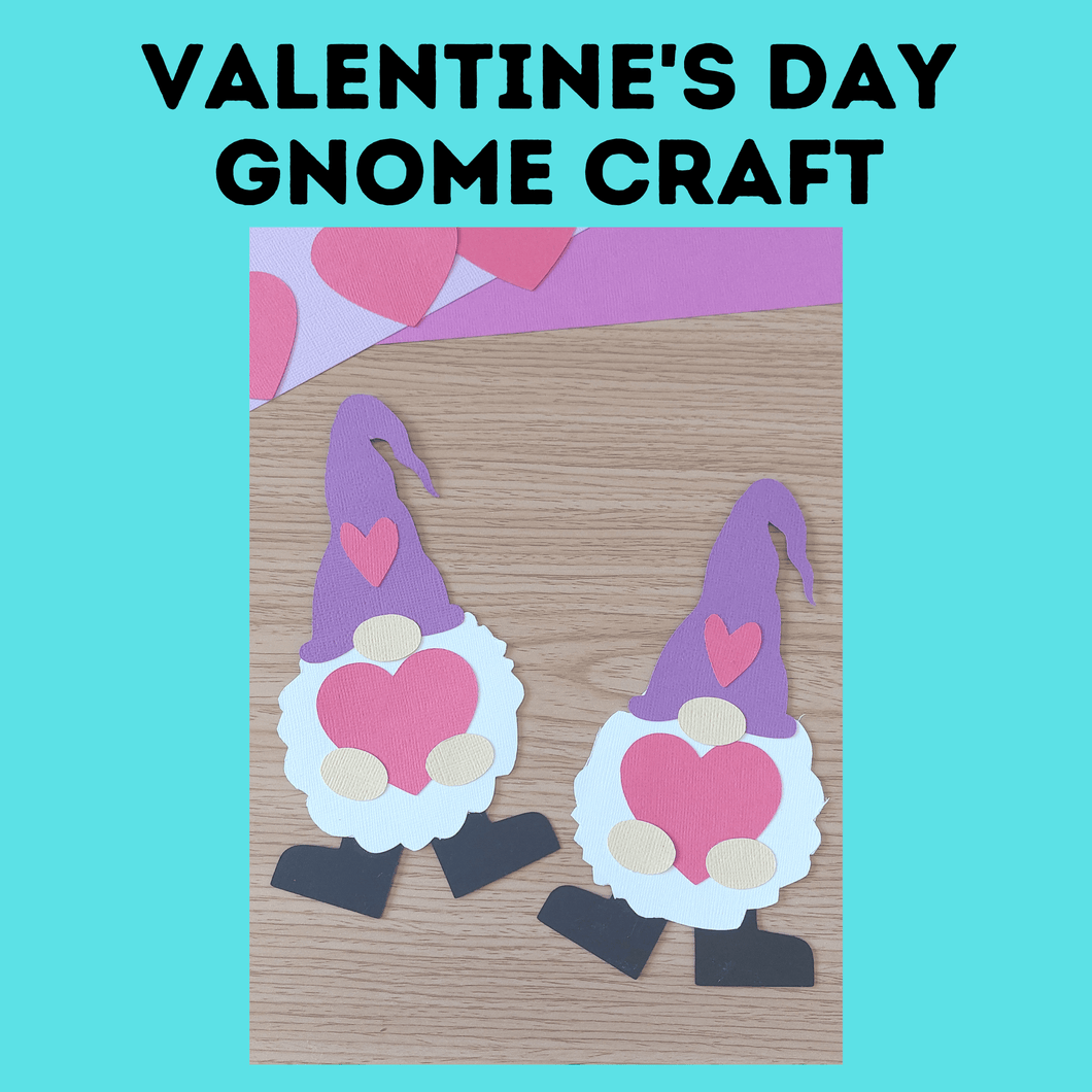 Valentine's Day Gnome Craft for Kids
