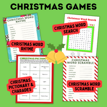 Load image into Gallery viewer, Christmas Word Game Bundle for Kids | Christmas Games for Kids
