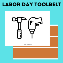 Load image into Gallery viewer, Labor Day Toolbelt Craft for Kids
