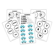 Load image into Gallery viewer, Toddler Counting Activity Printable
